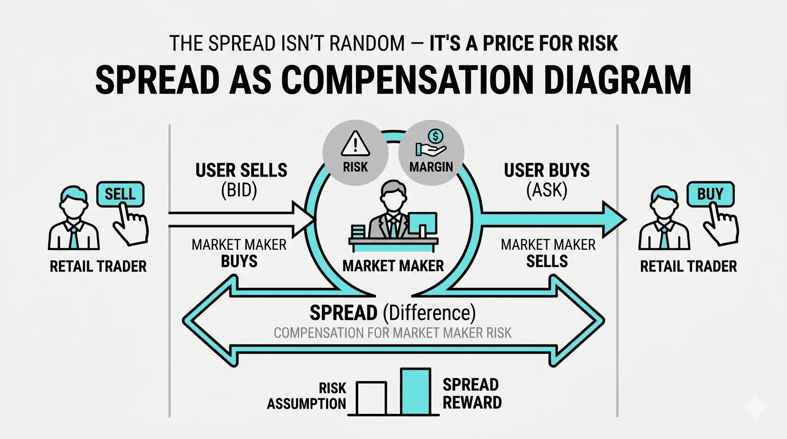 Bid, Ask, and Spread Explained