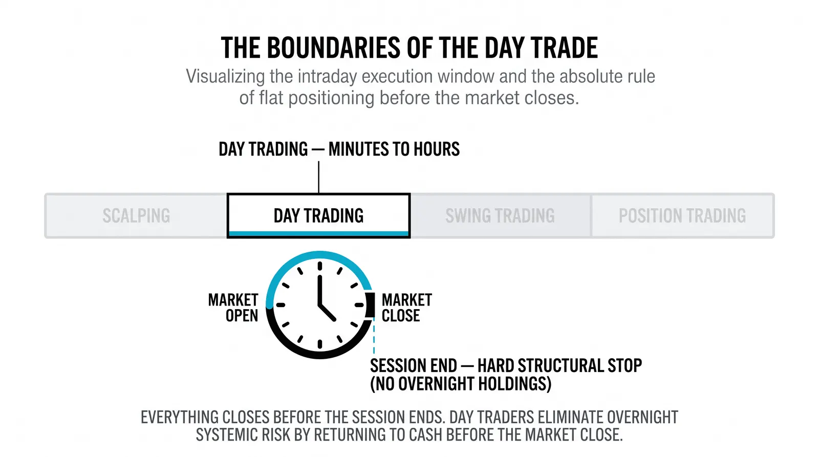 Between scalping and overnight holding