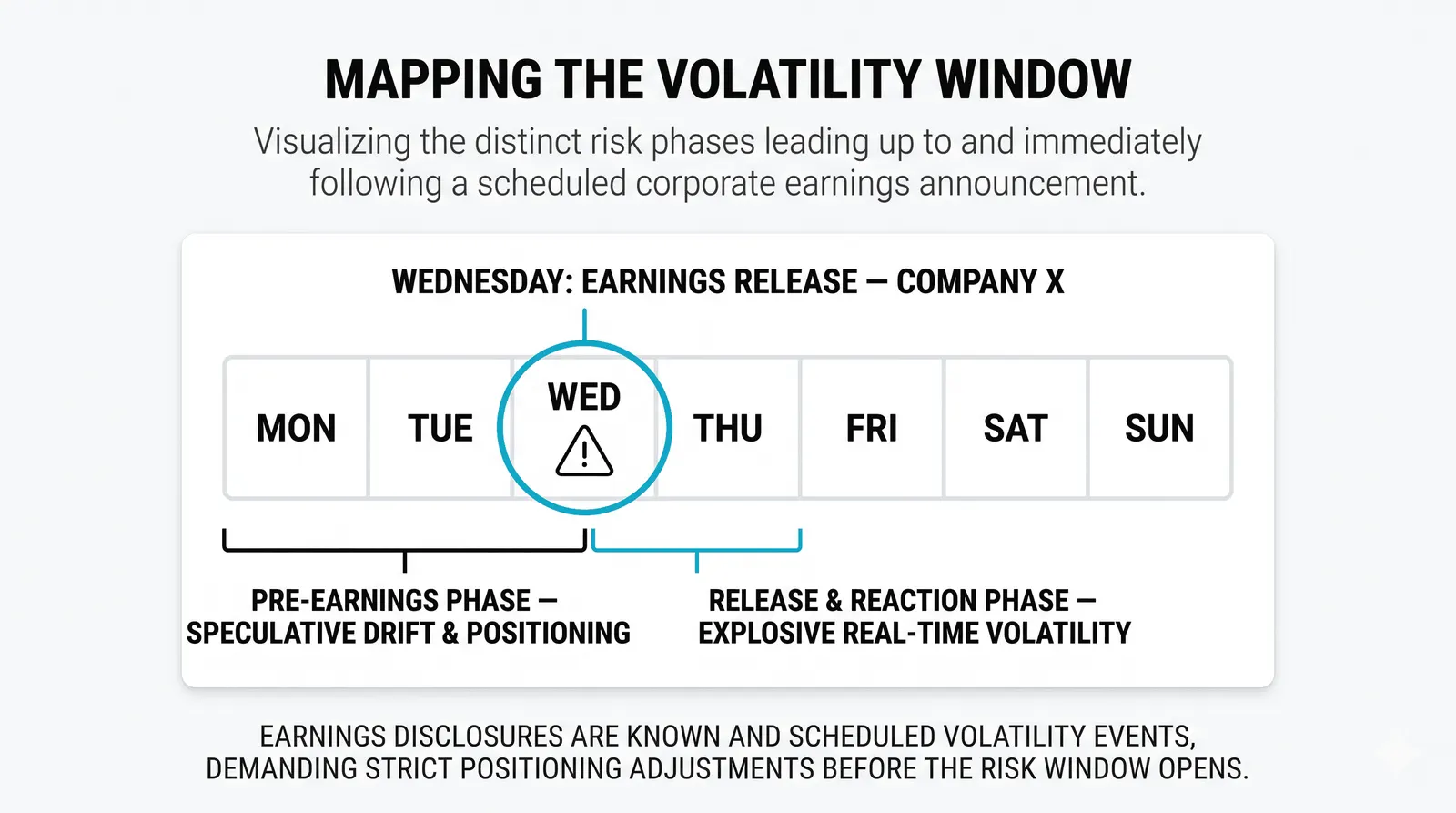 A stock gapping at the open as the market reacts to a report