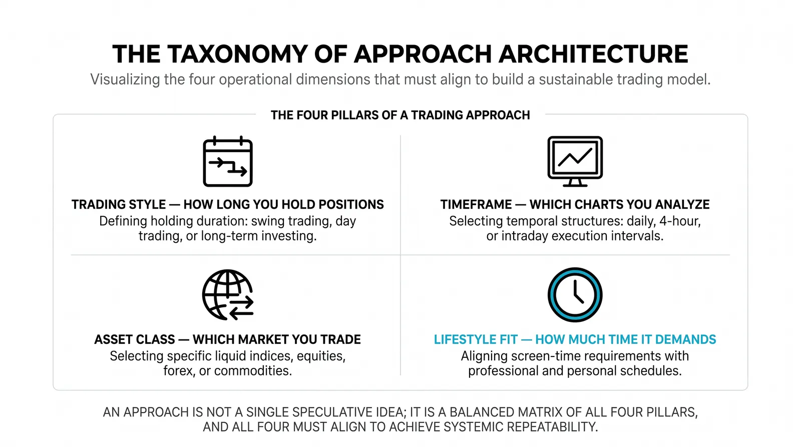The four layers an approach defines