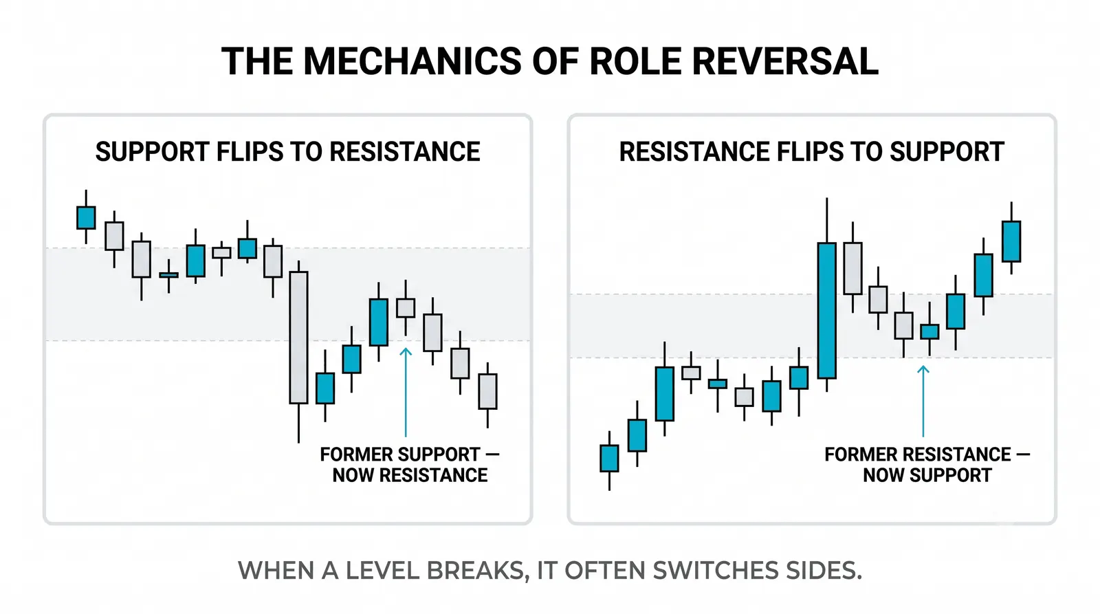Several turning points marking one honest zone