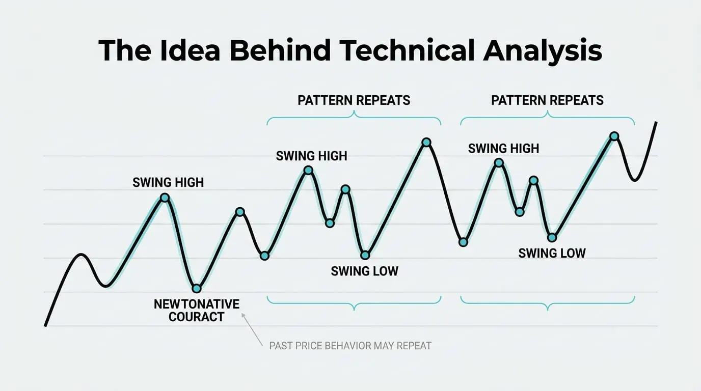 Technical and fundamental analysis answering different questions