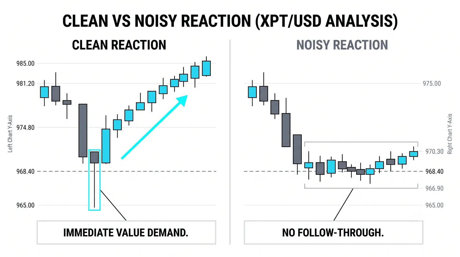 Clean Charts vs Noisy Charts — How to Think