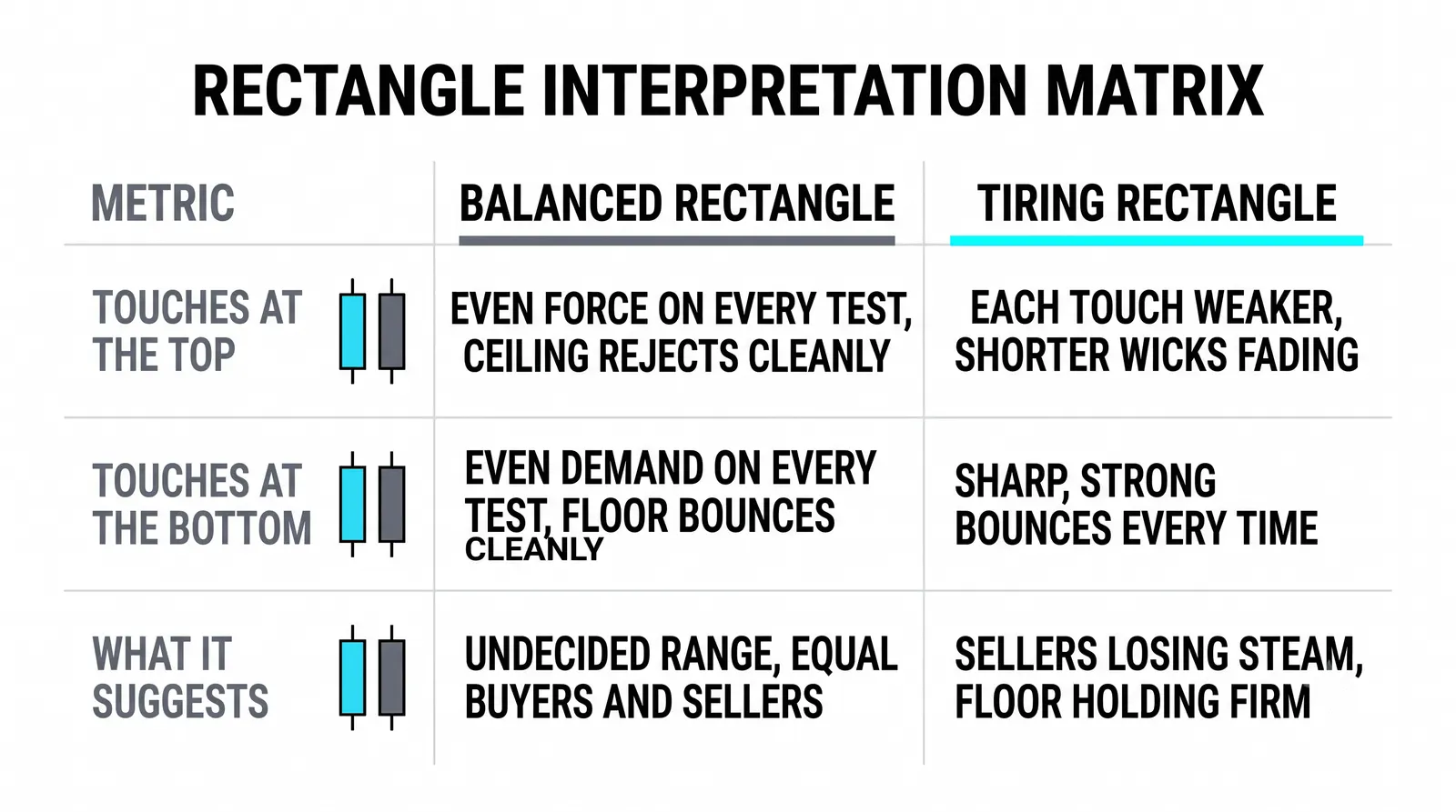 What happens inside the rectangle