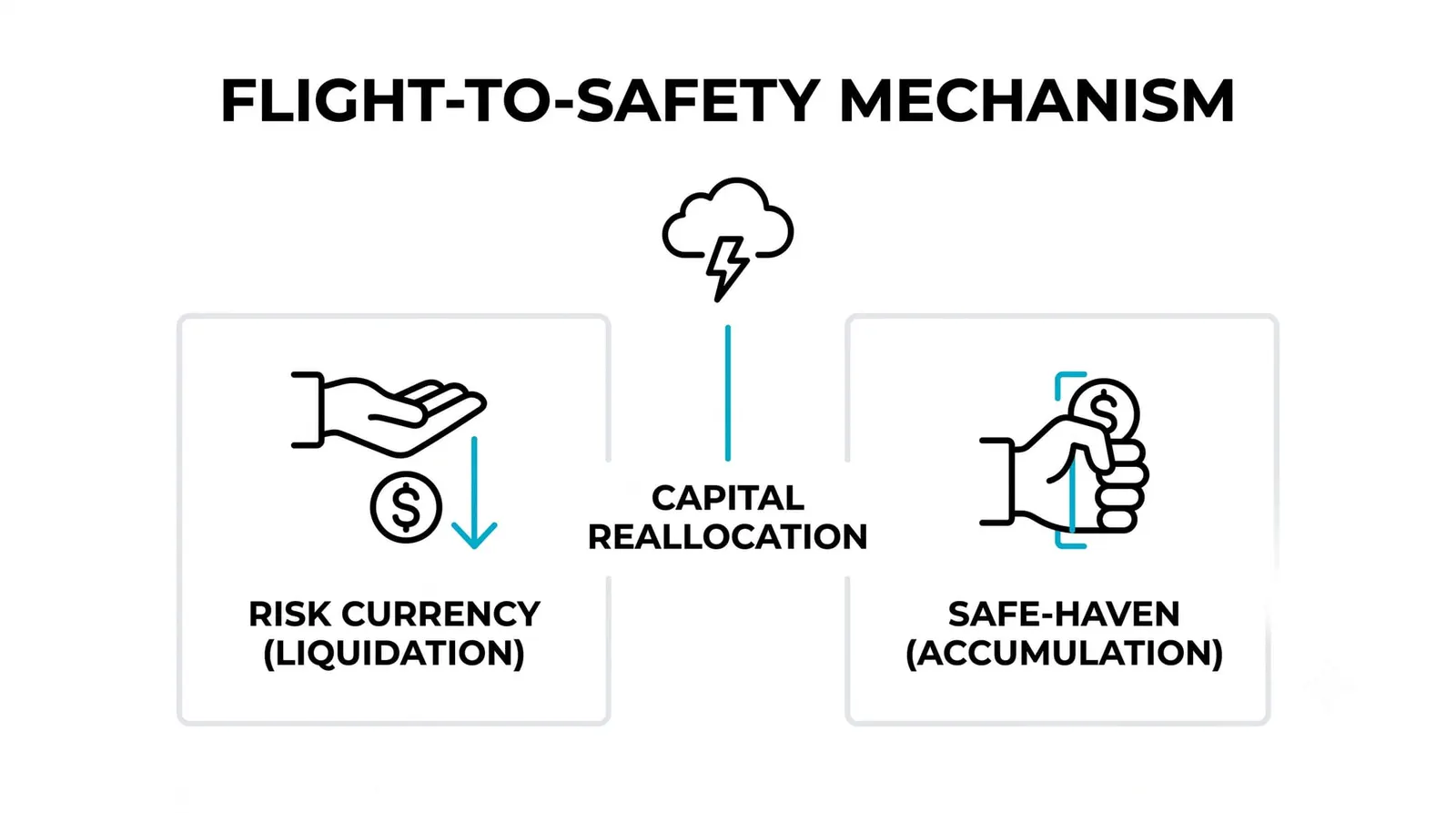 Where the Money Runs: Safe Havens in Action