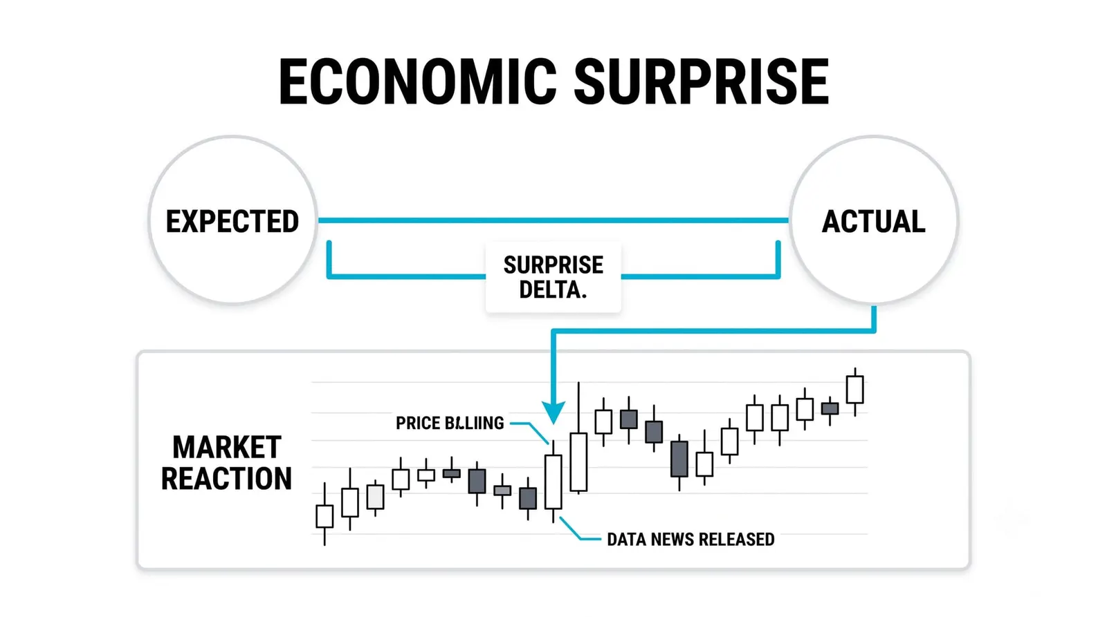 Expected vs Actual: Why the Number Itself Isn't What Moves Price