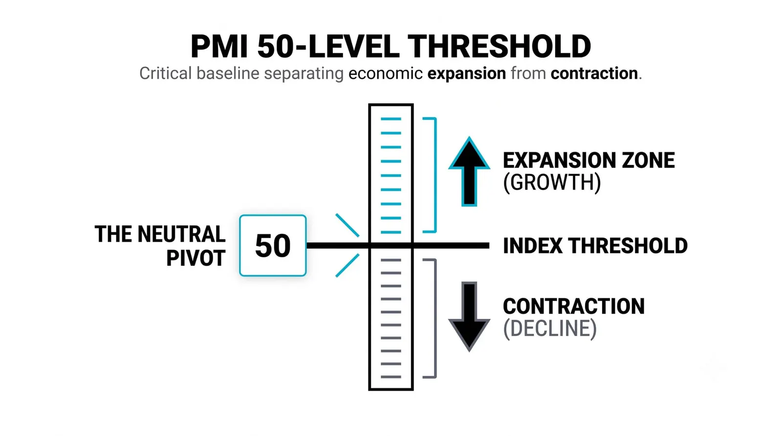 The 50 Line: Why One Number Splits the Whole Reading
