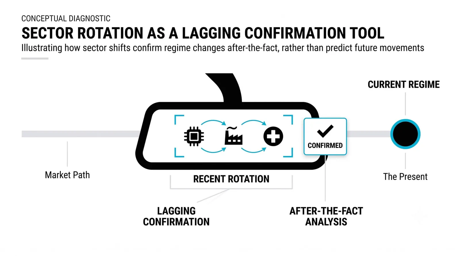 Why Rotation Confirms Rather Than Predicts