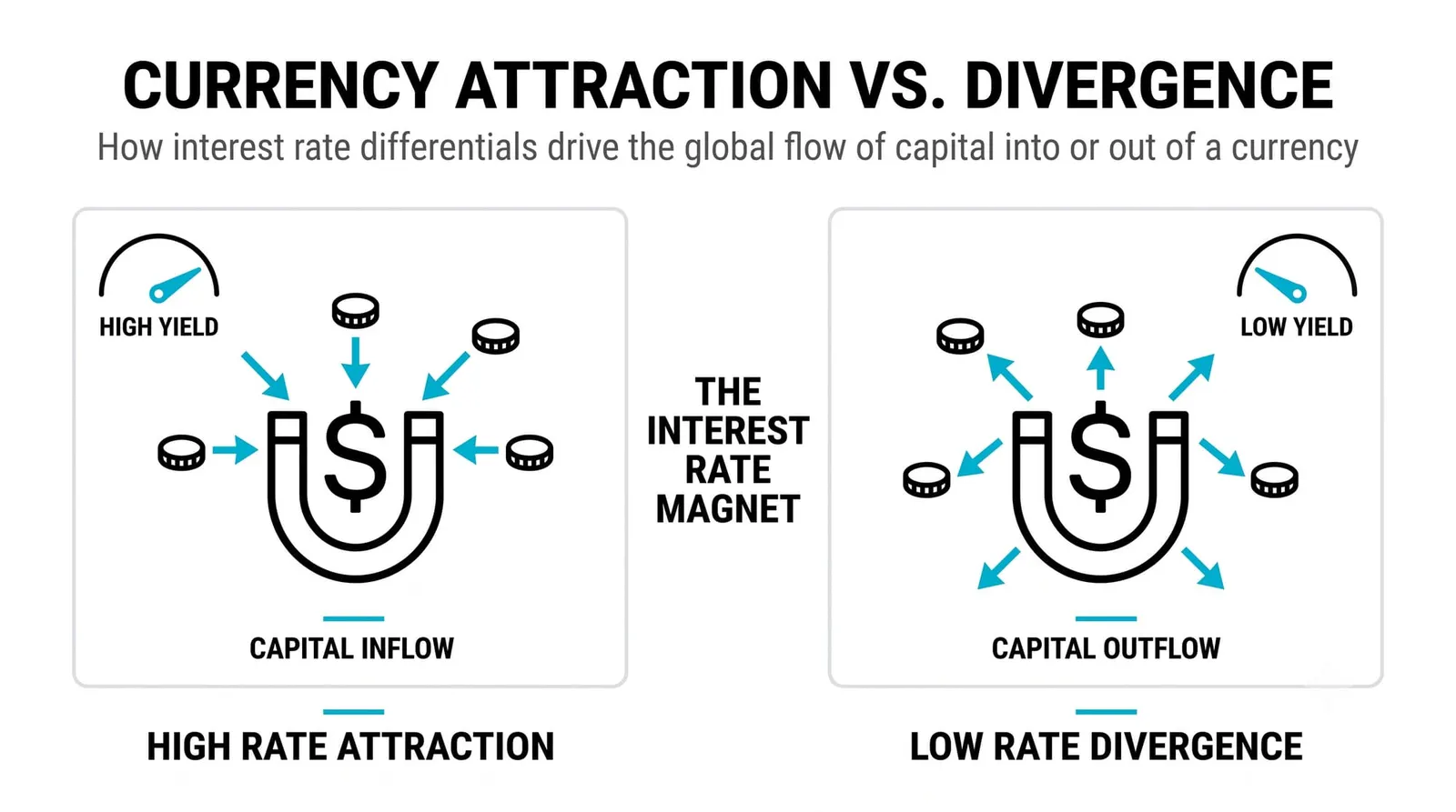 Rates and currencies