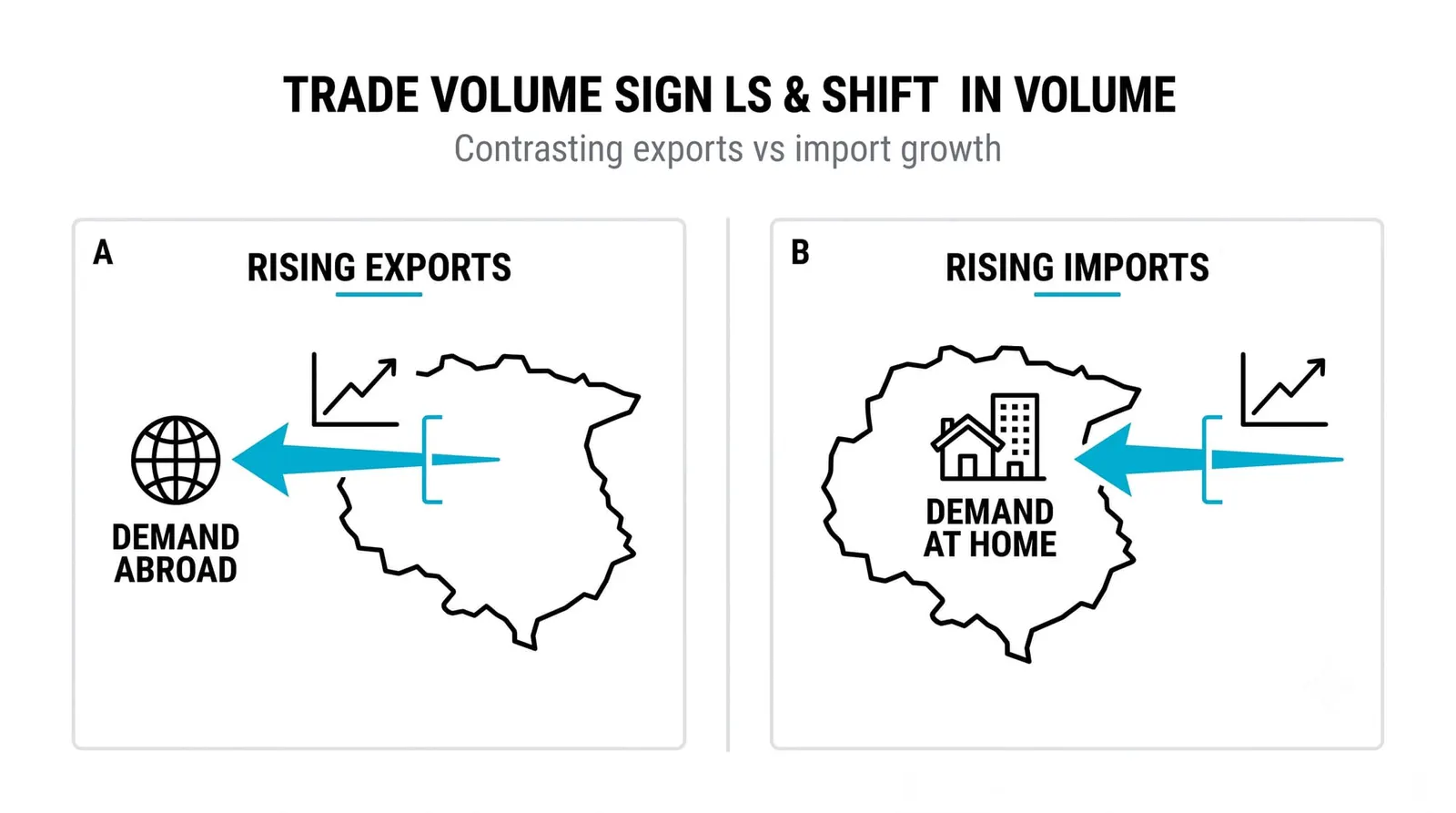 Reading a Shift: What Rising Exports or Rising Imports Signal
